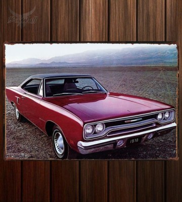 Металлическая табличка Plymouth Sport Satellite Hardtop Coupe (RP23)